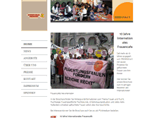 Tablet Screenshot of internationales-frauencafe.de